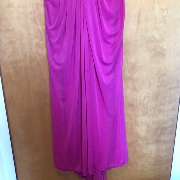 David’s Bridal Long Bridesmaid Dress - Picture 4 of 9